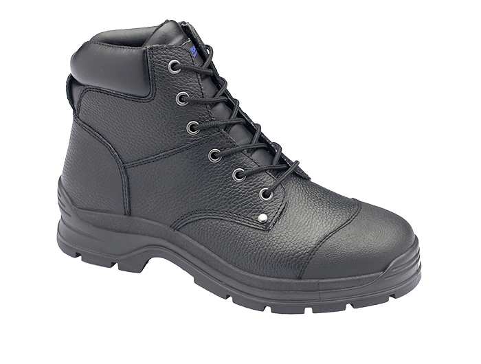 Blundstone Black Rambler Print Lace Up Safety Boot With Bump Guard 313